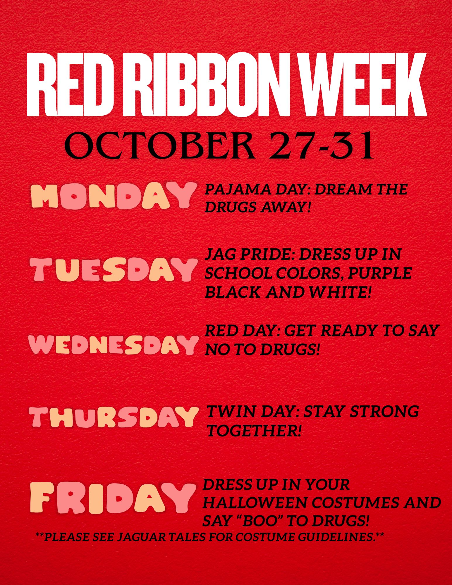 Red Ribbon Week 2025