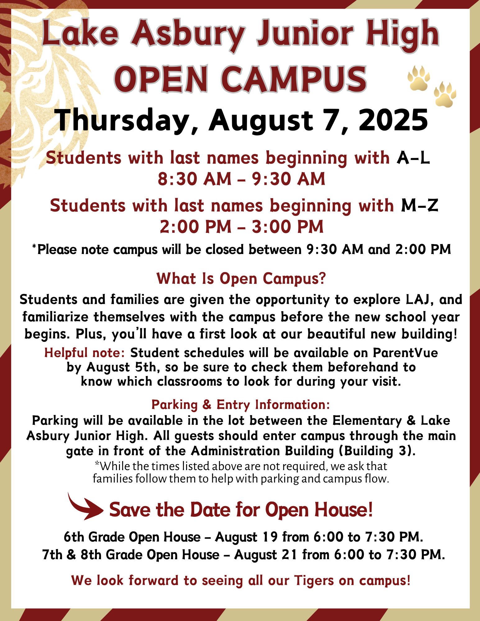 Open Campus & Open House