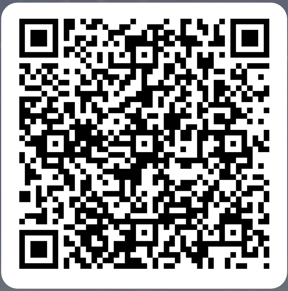 QR code for family engagement night