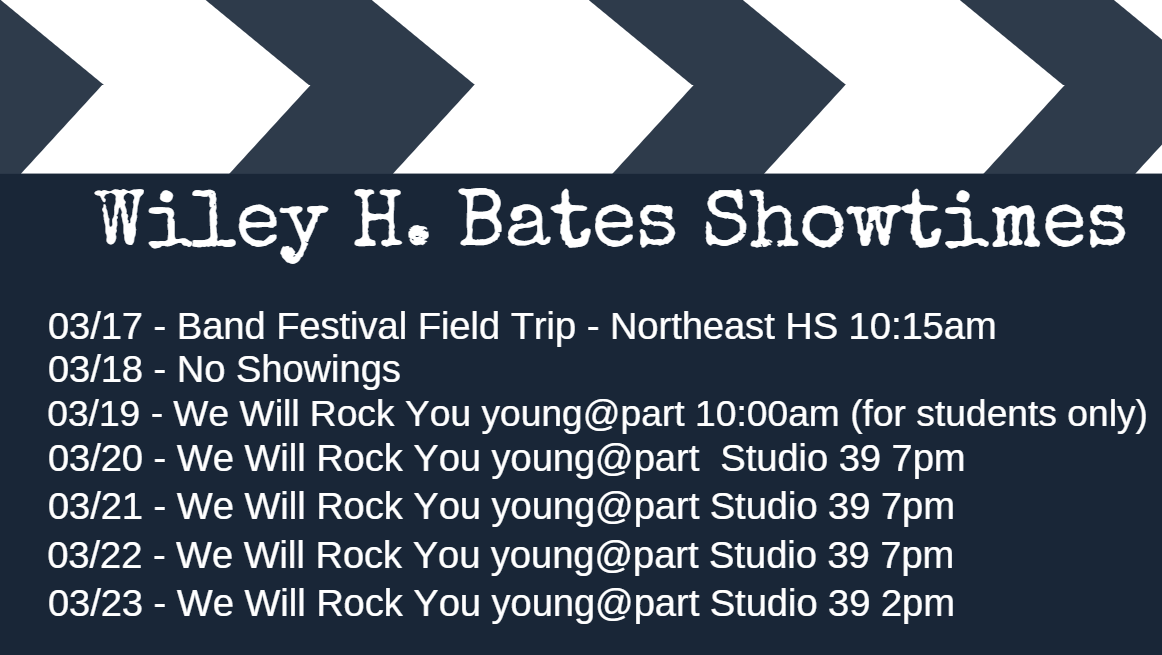Bates Showtimes