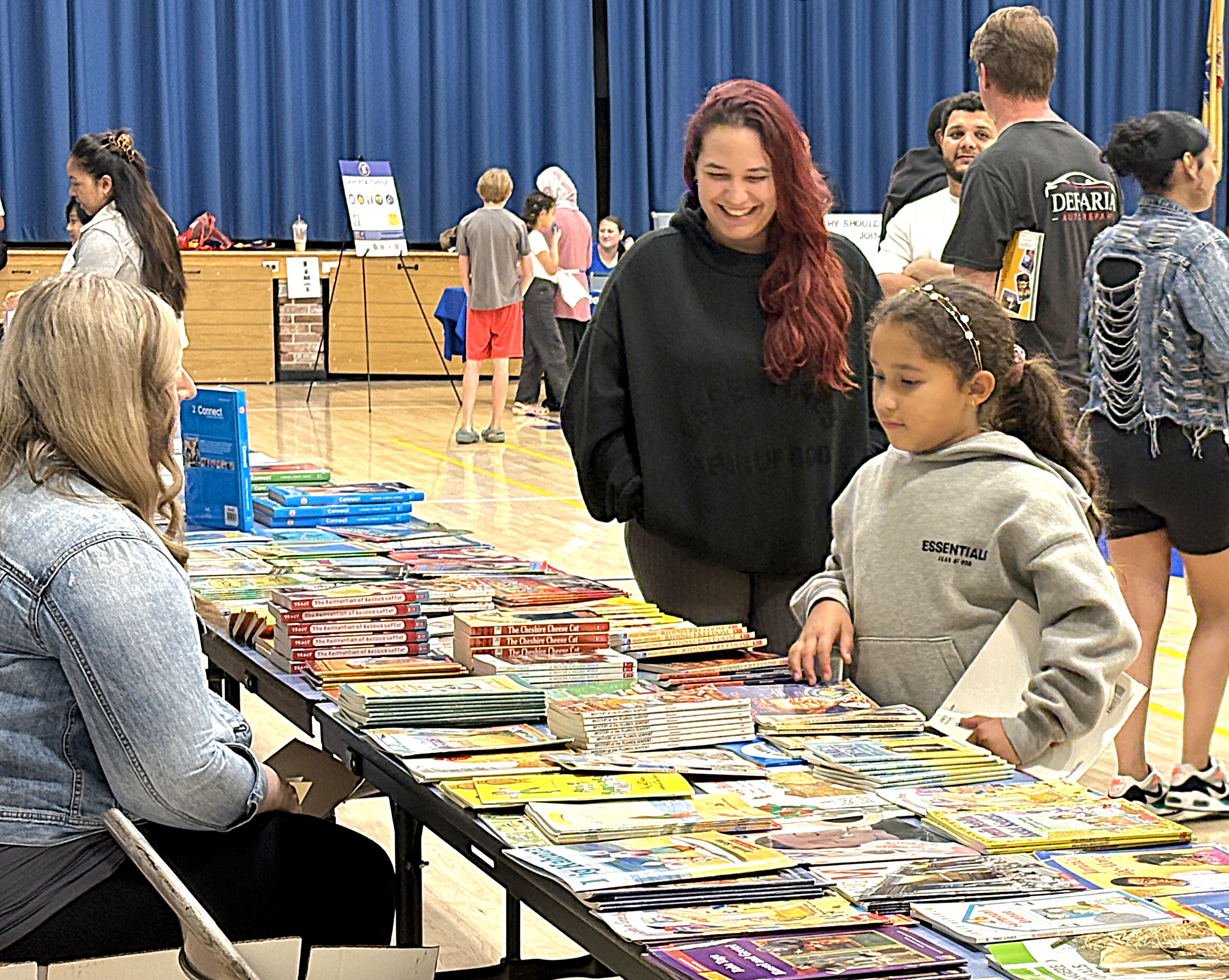 Families attend Back to School Night