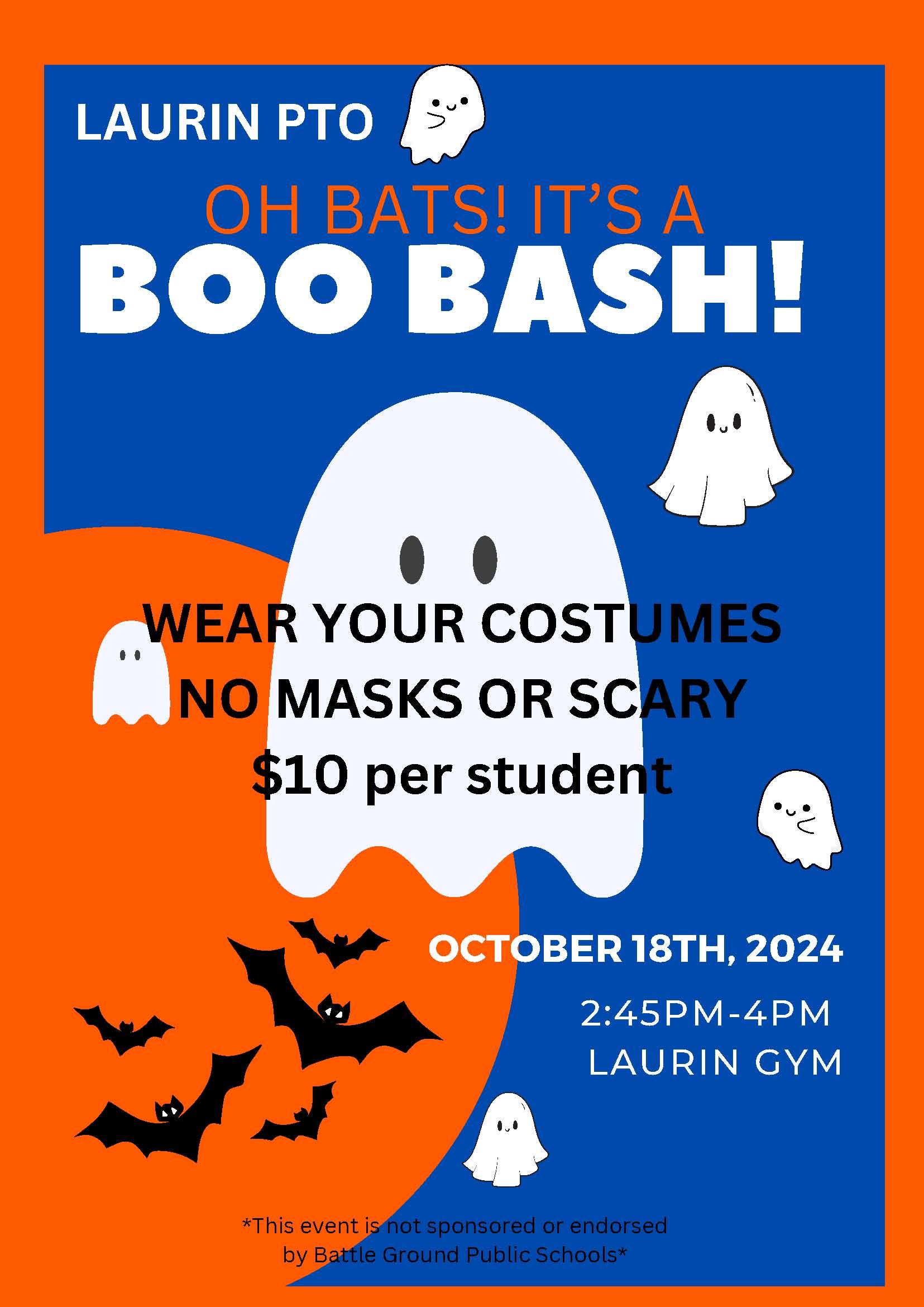 LMS PTO Boo Bash Flyer