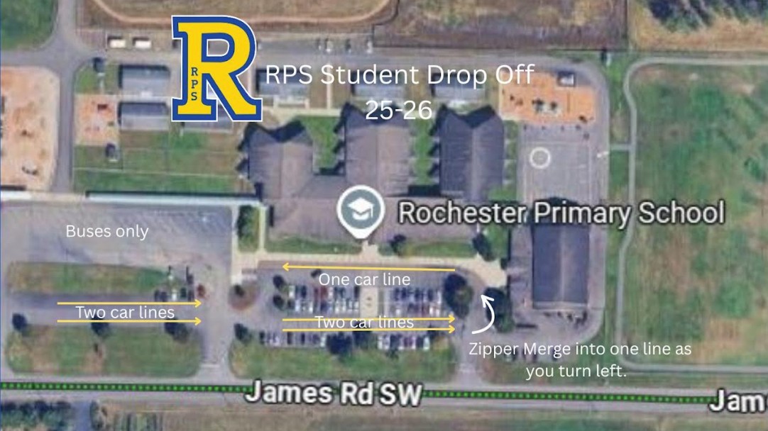 Map of drop off at RPS