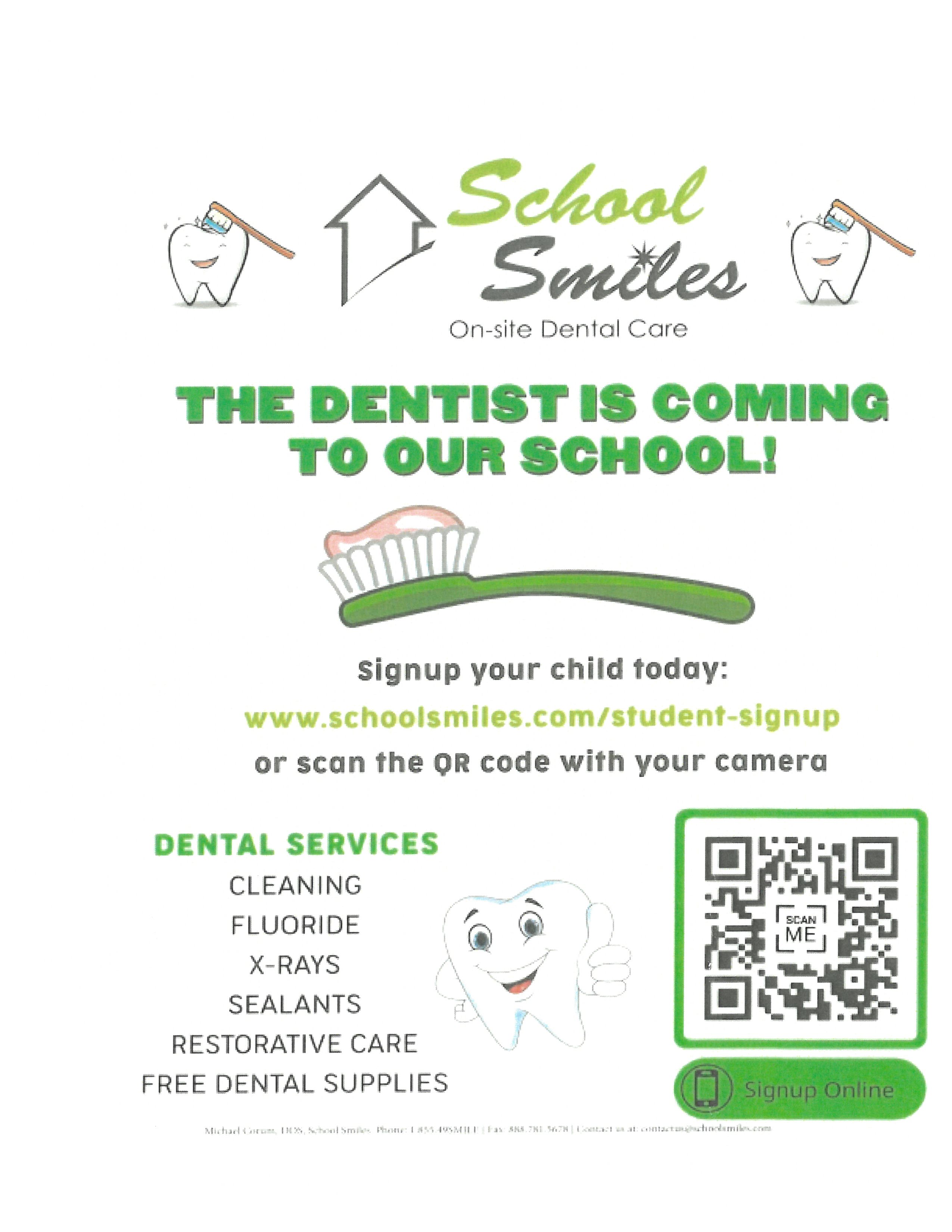 School Smiles SignUp