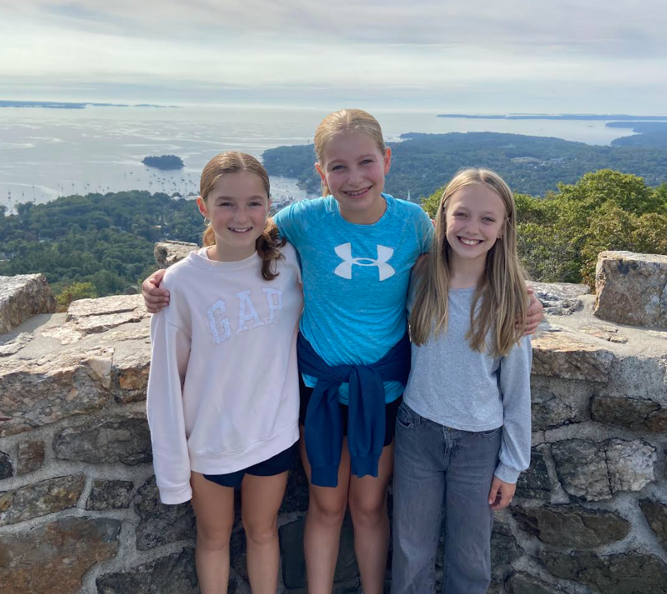 mt battie sixth grade from tower view
