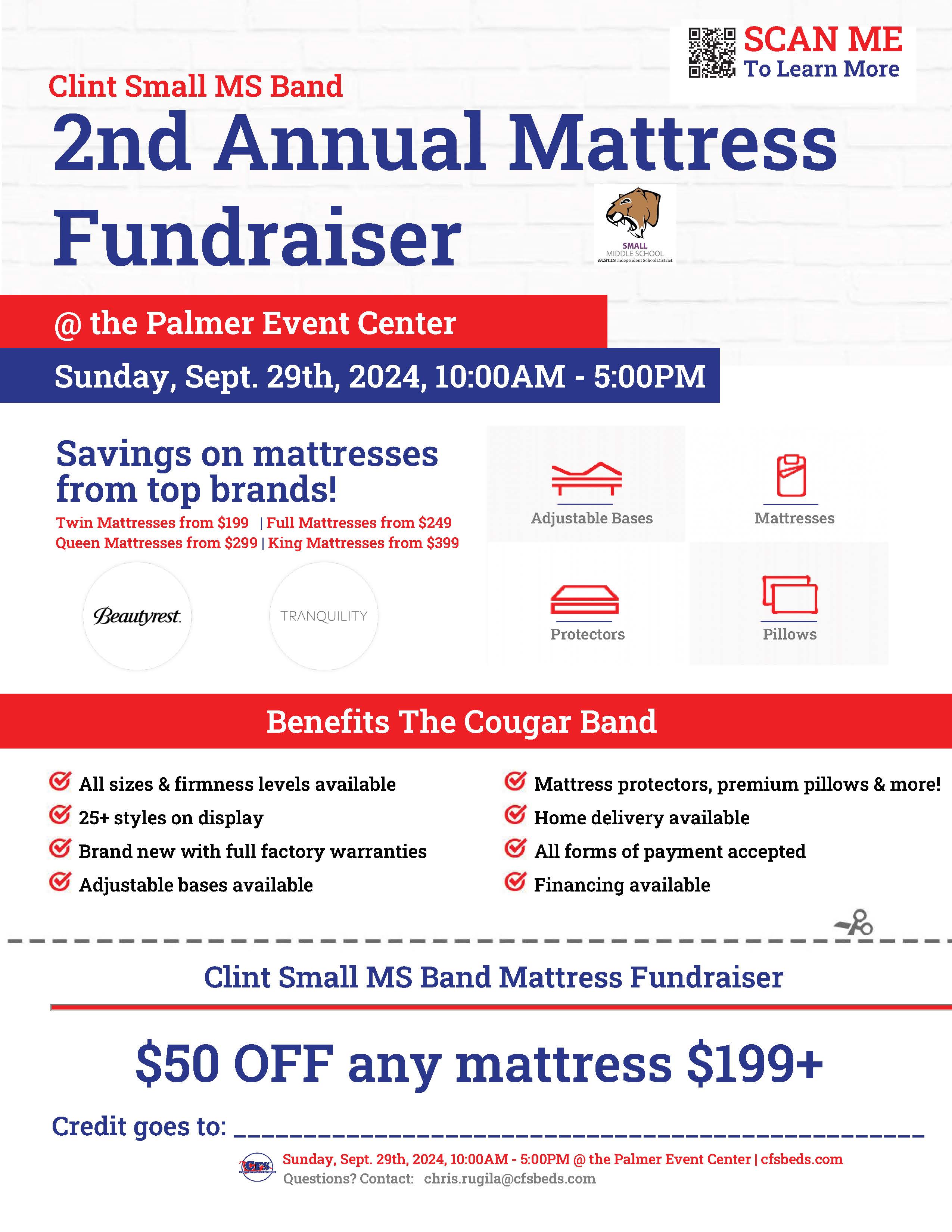 Mattress Fundraiser