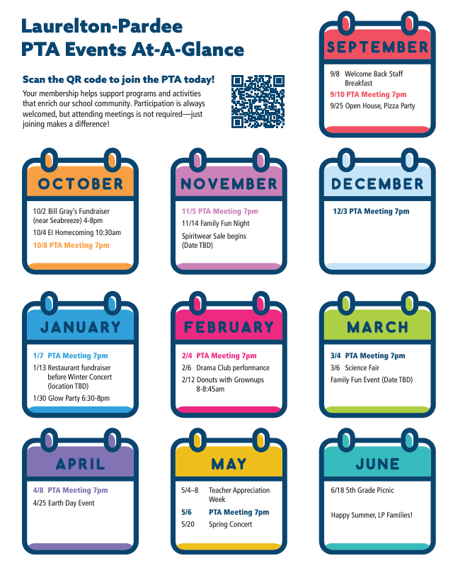 PTA events!
