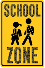 School Zone Sign