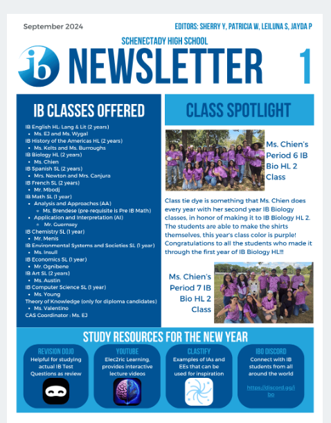 IB Newsletter