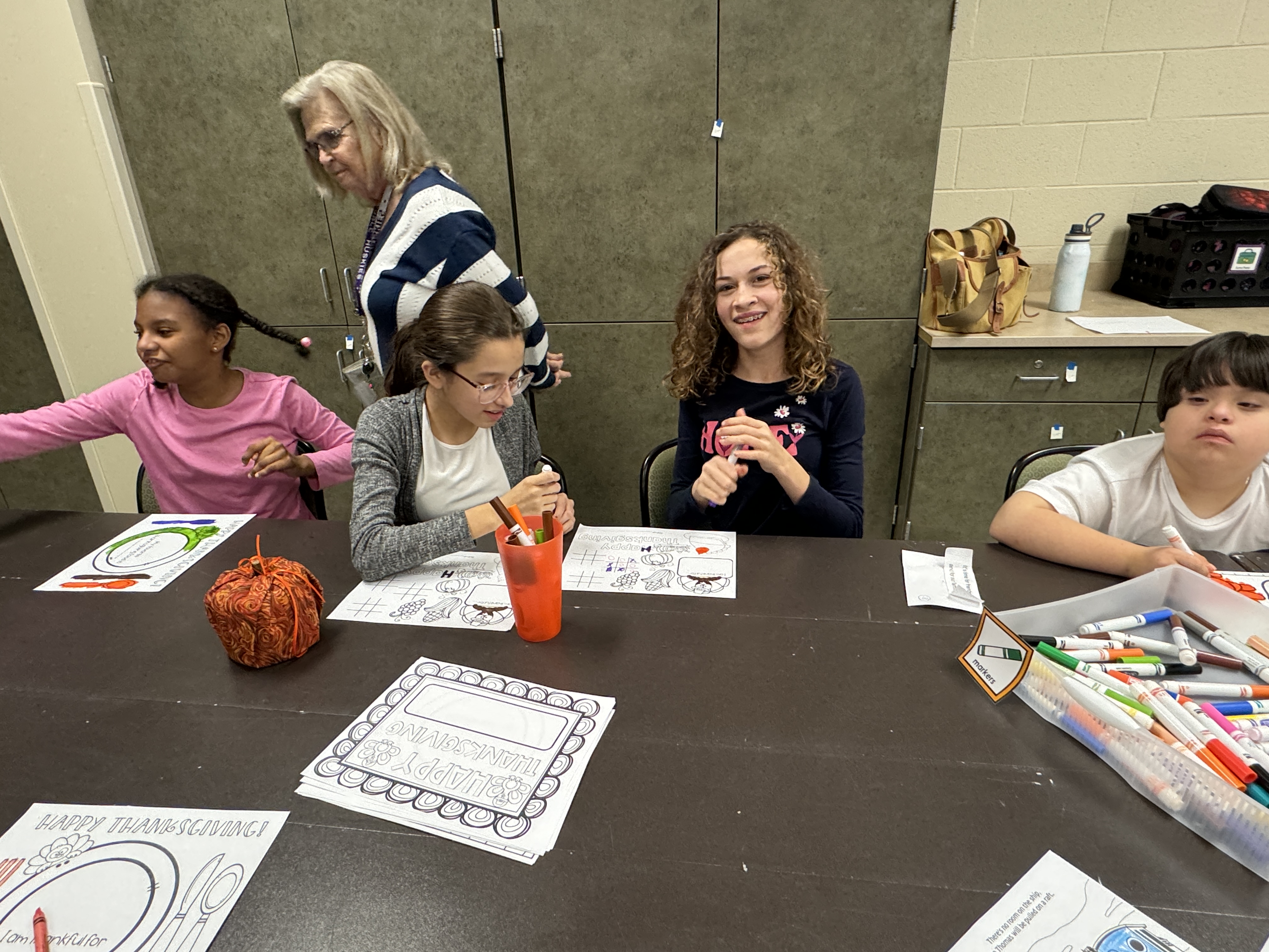 Students Coloring