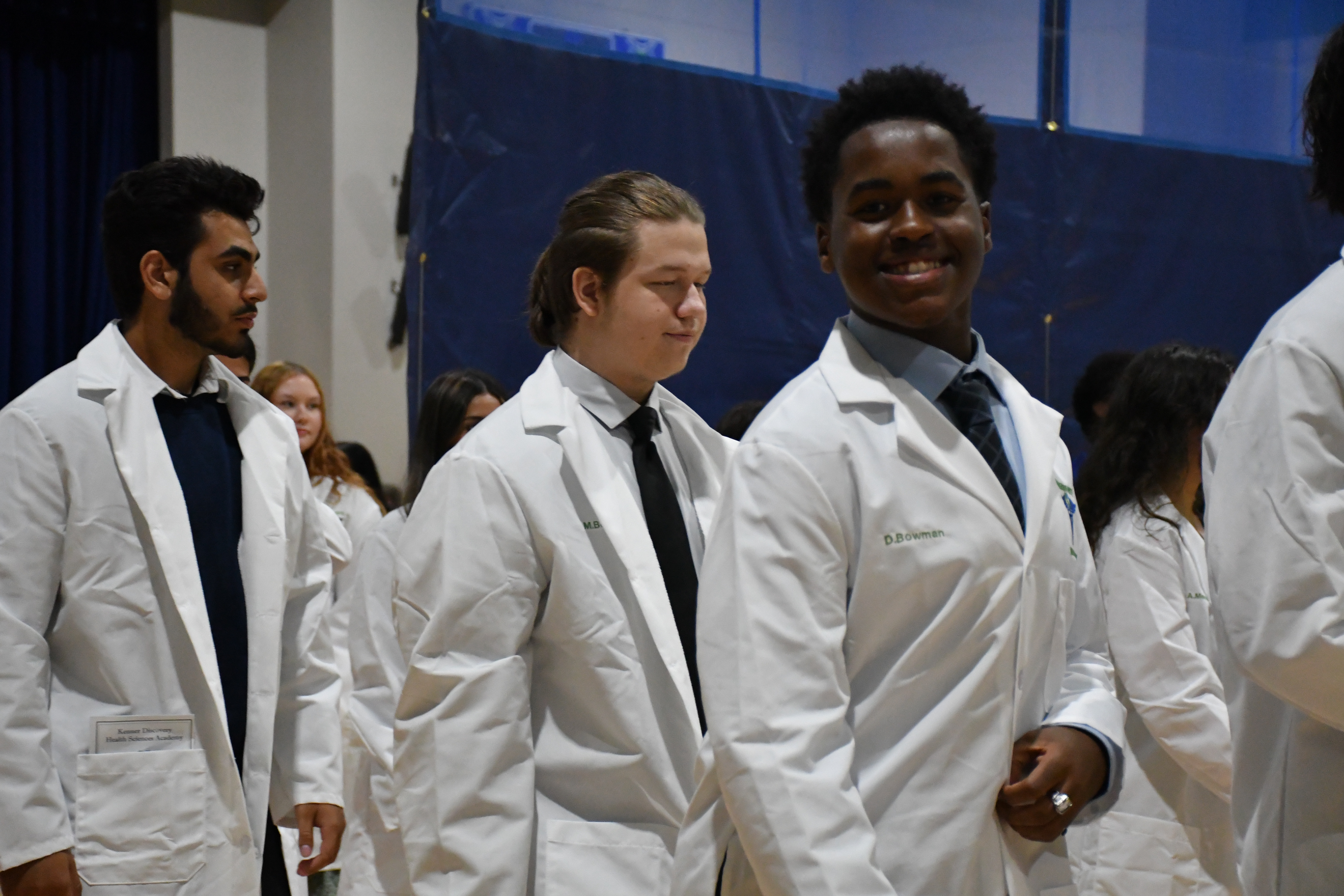 white coat