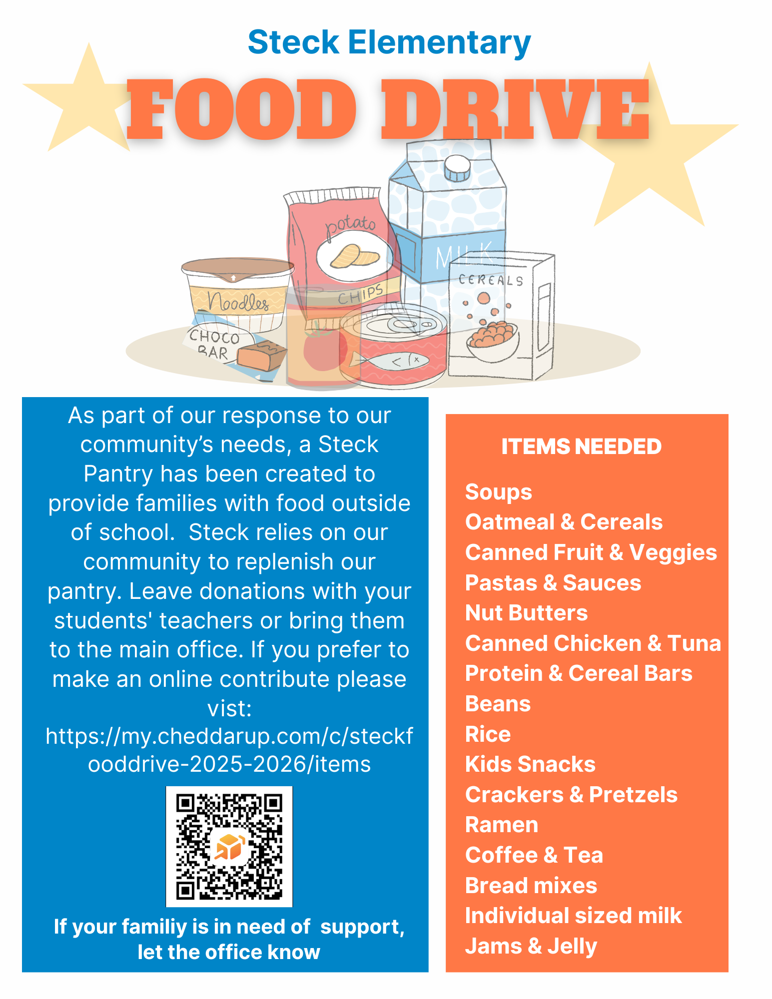 Steck Food Pantry