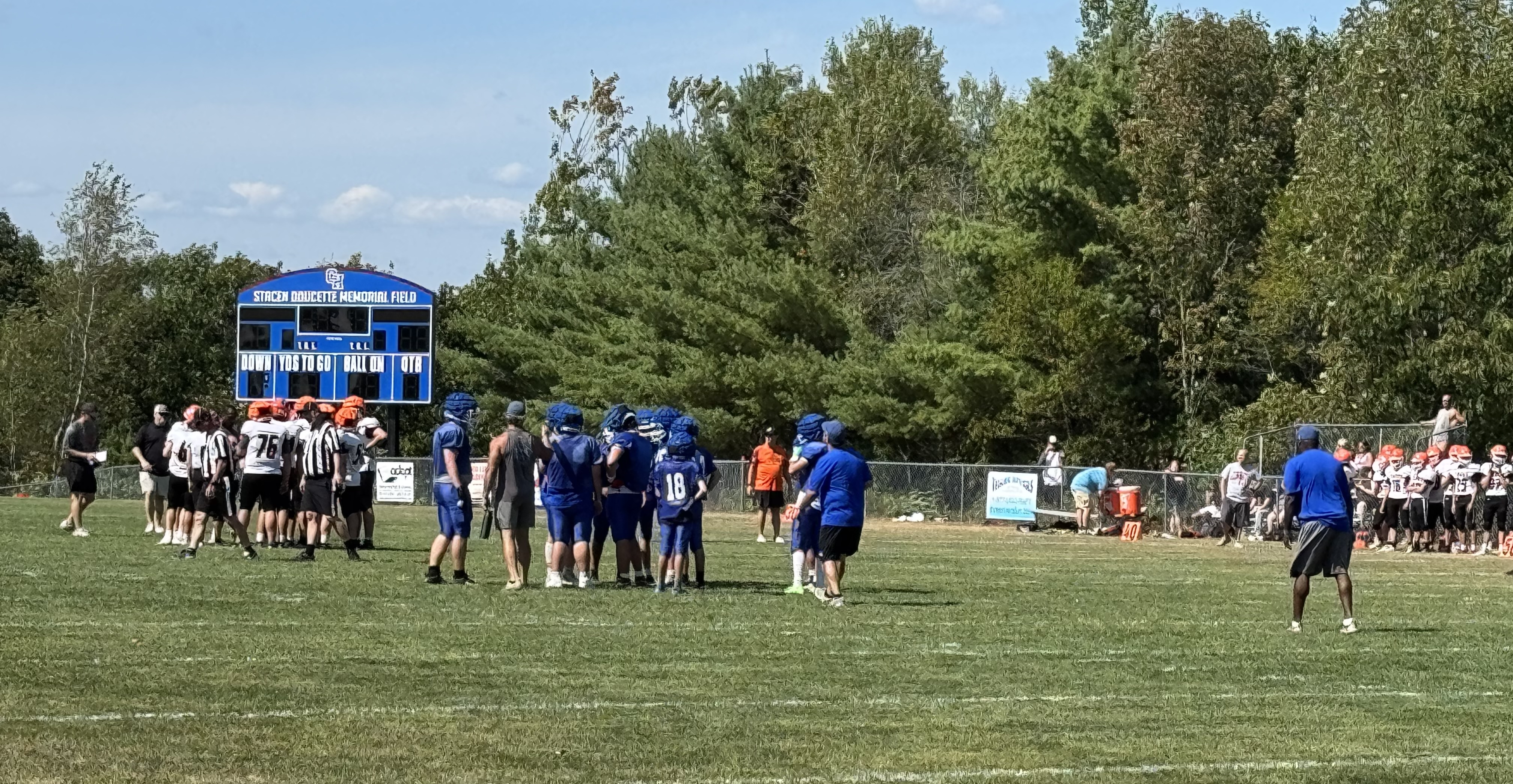 Football Scrimmage