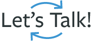 Let's Talk! Logo
