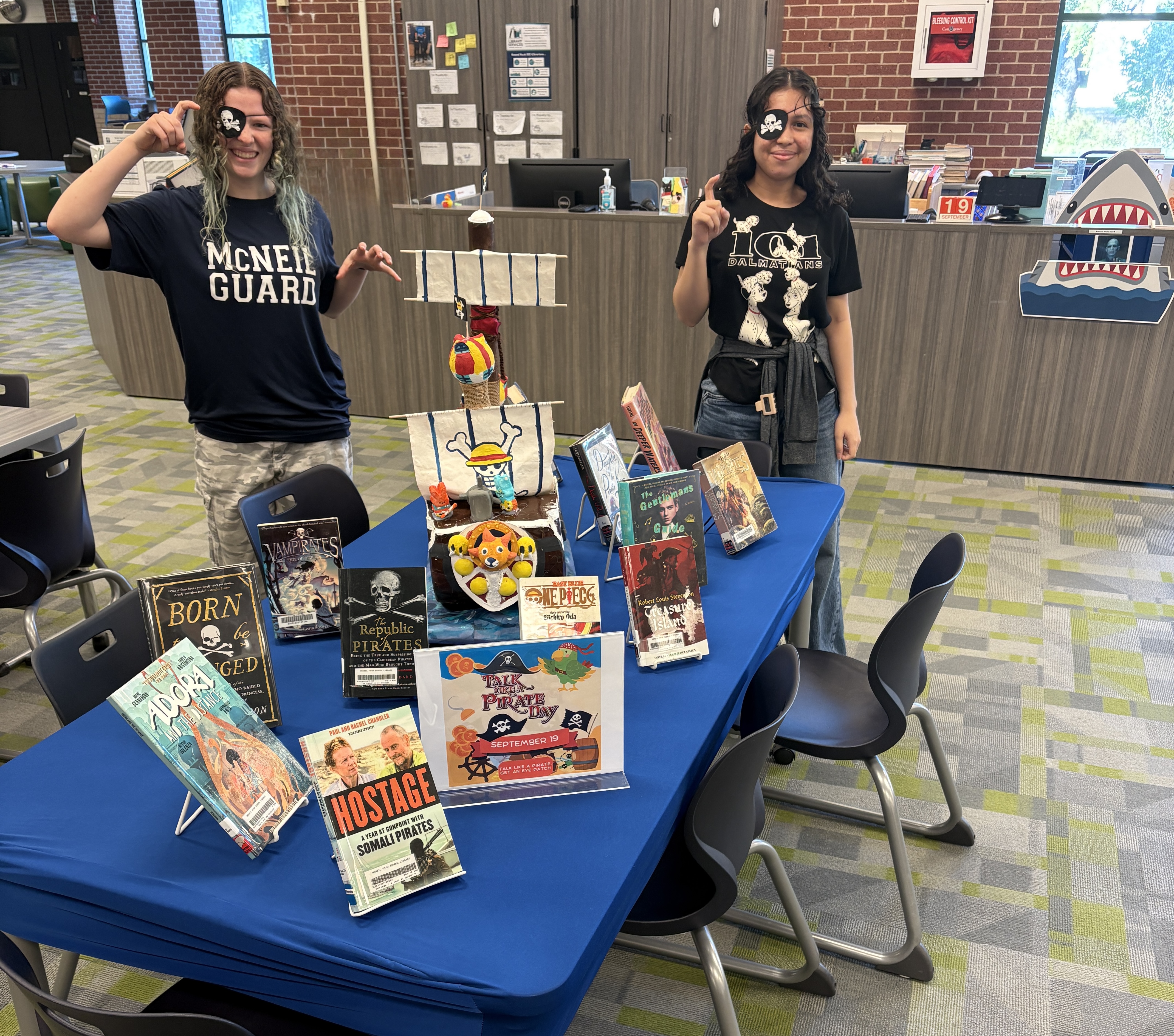 Talk like a Pirate Day at McNeil Library
