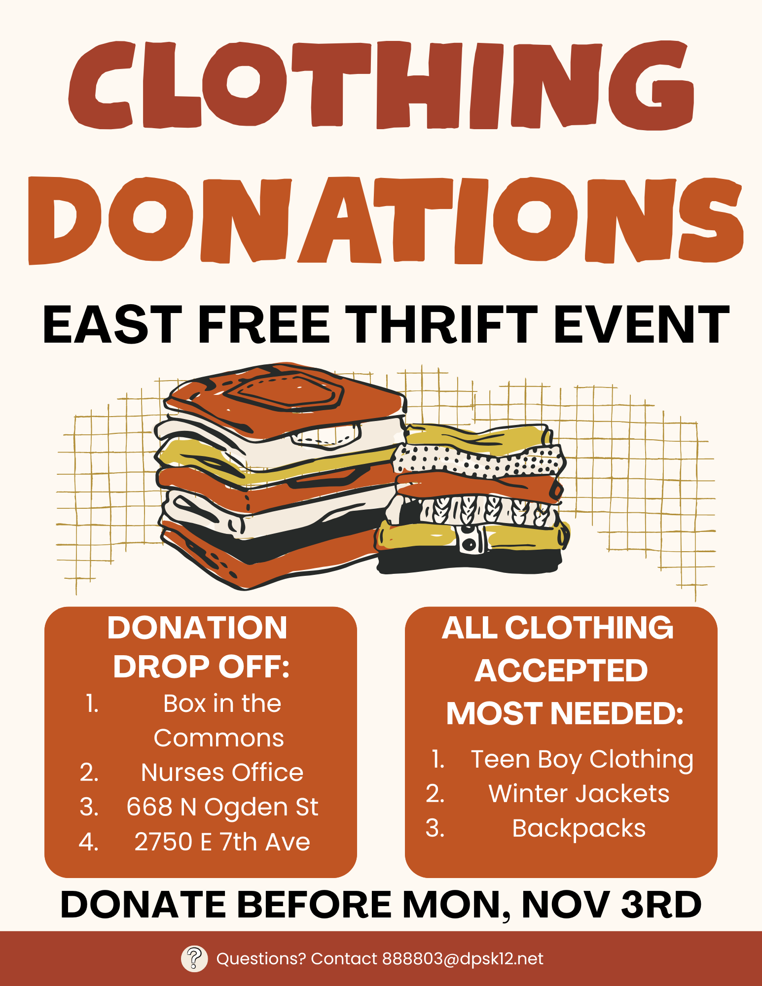 Clothing Donations