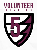 Give us 5 Shield Logo