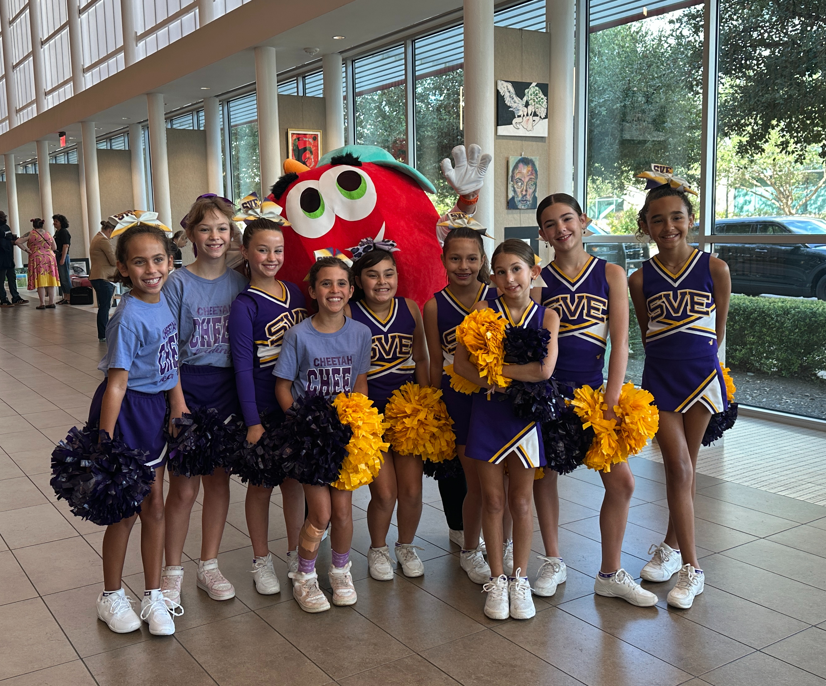 Sunset Valley Elementary School Cheerleaders