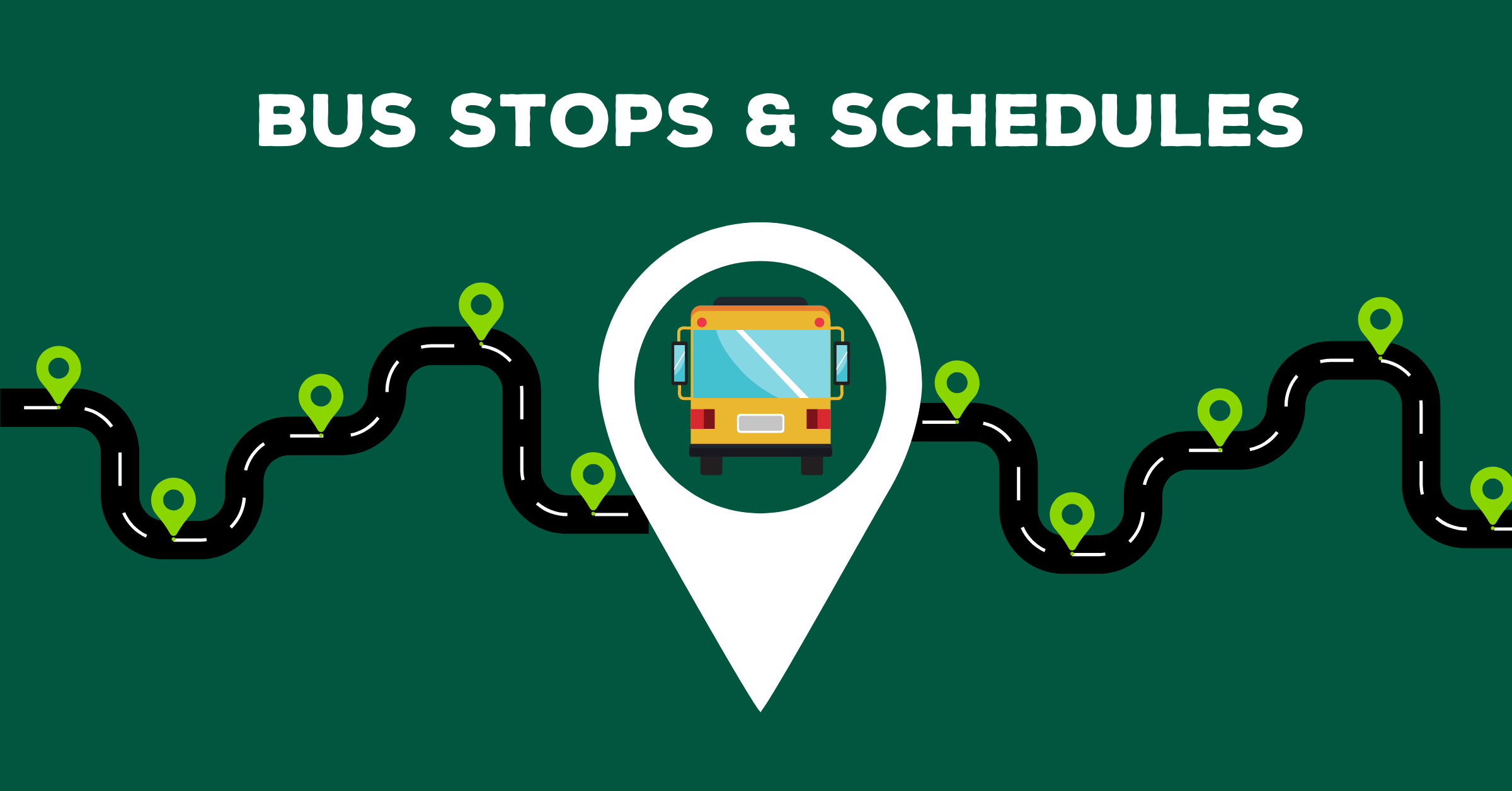 Bus Stops & Schedules Graphic