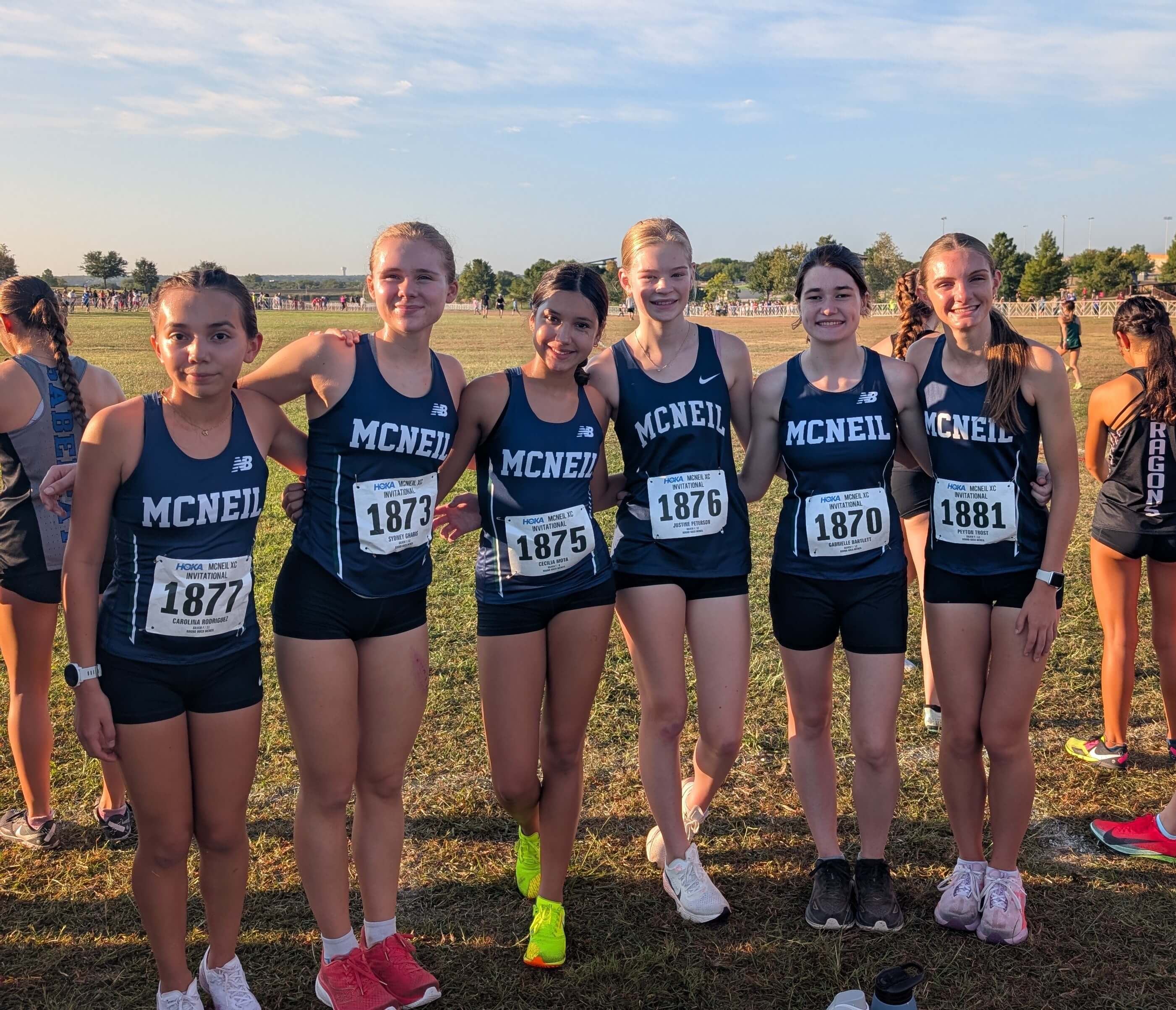 McNeil Cross Country Girls Varsity at Hoka Invitational