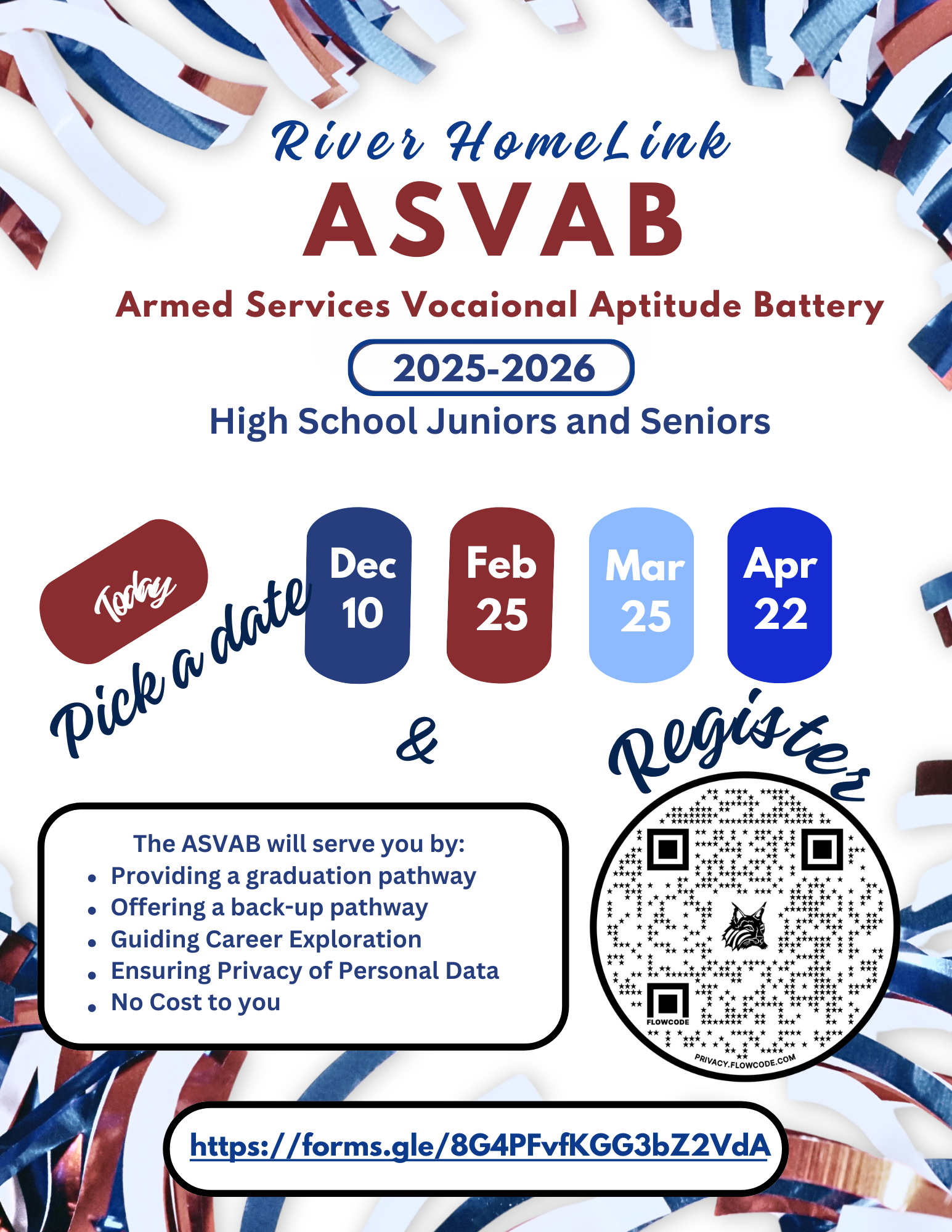 ASVAB dates