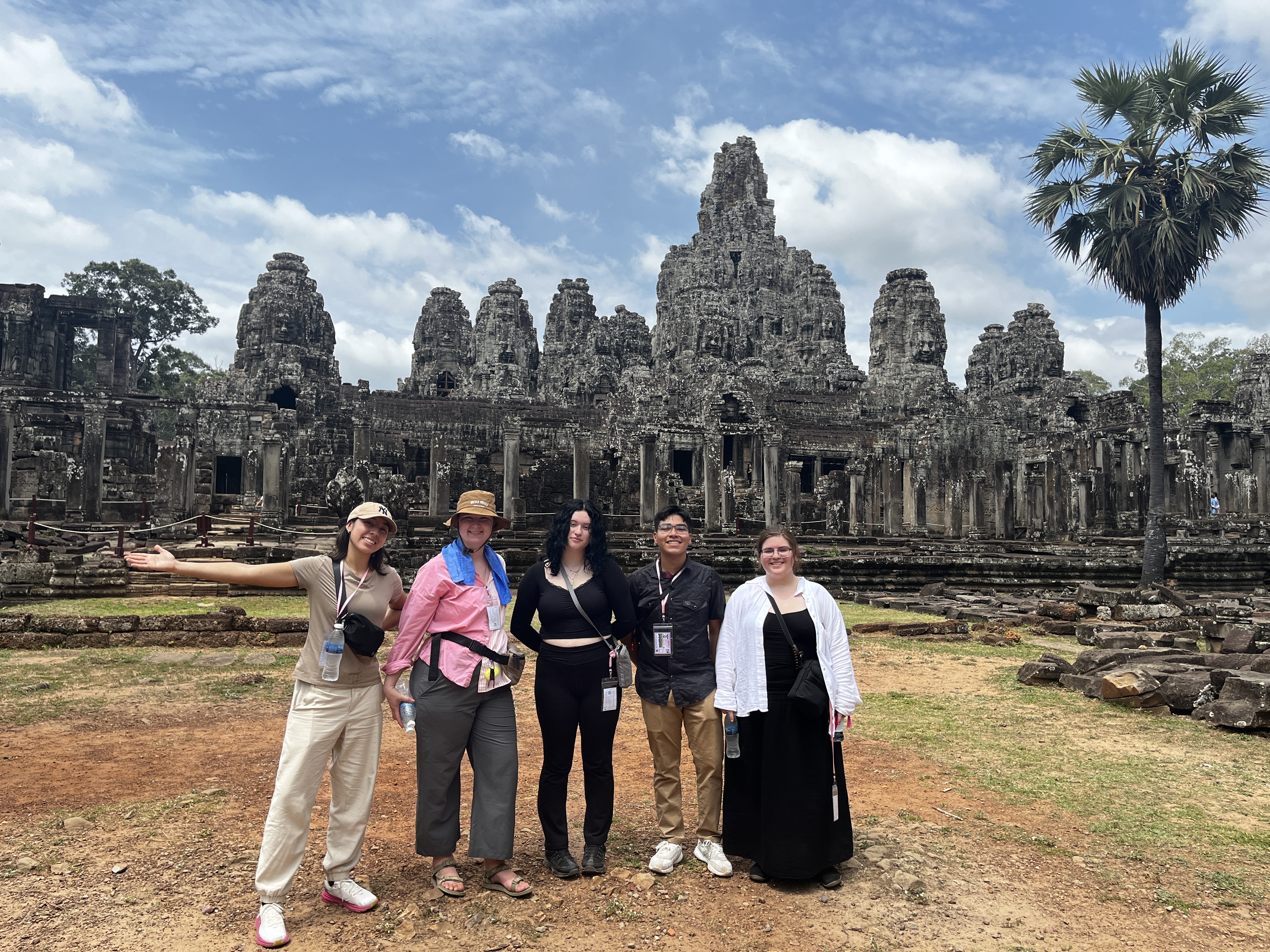 Kennedy students traveled  abroad to Vietnam, Cambodia and Thailand this past June. 