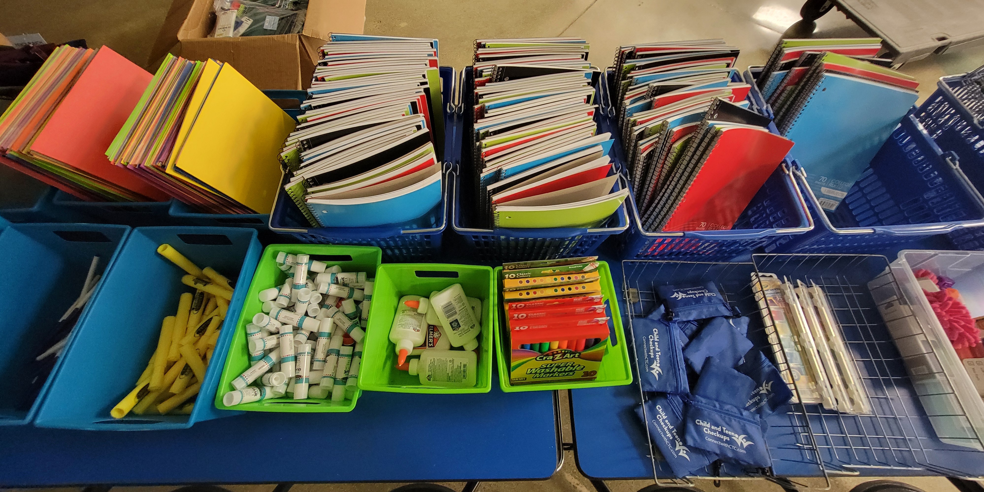 school supply donation