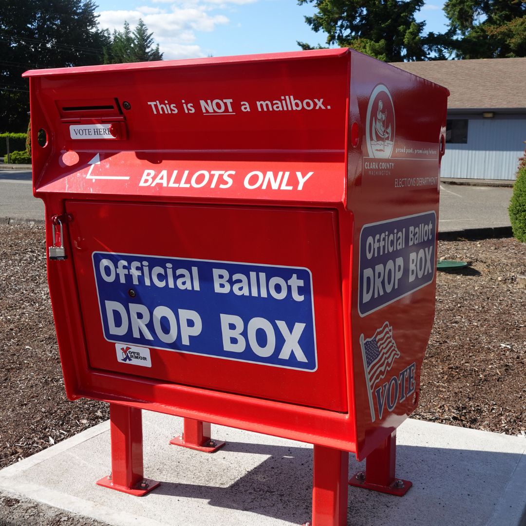 A ballot box