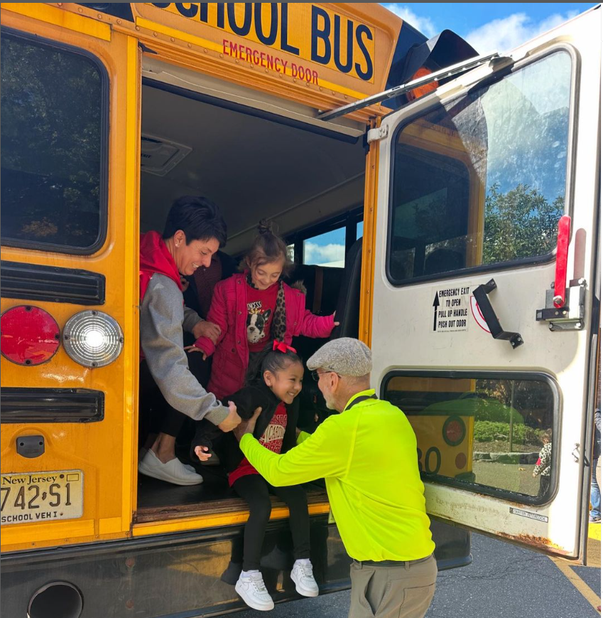 WTPS students learn about bus safety