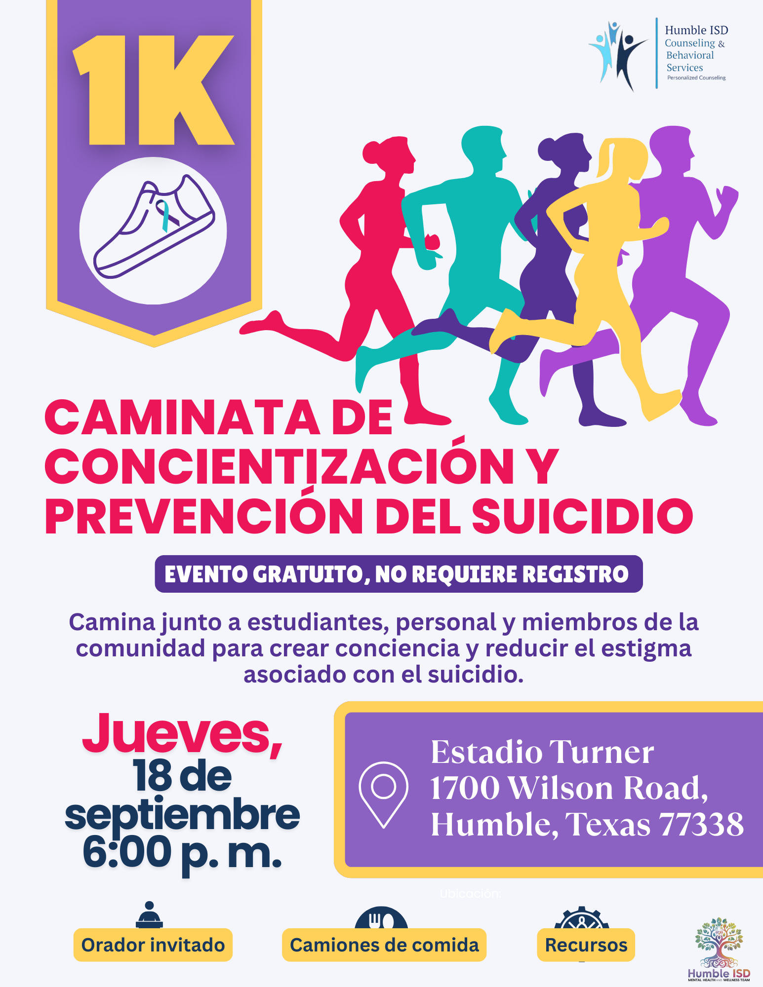 Suicide awareness walk