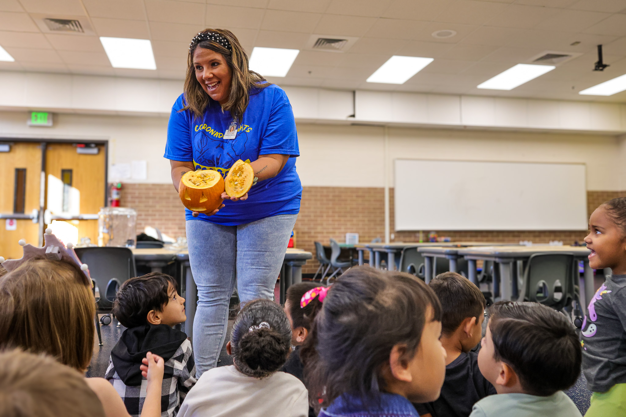 Kids in the classroom