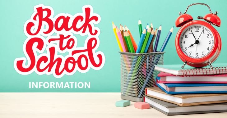 Back to School info