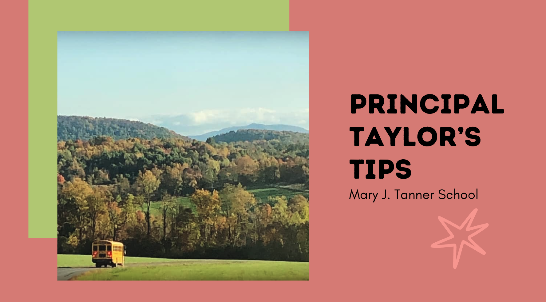 Principal Taylor's Tips
