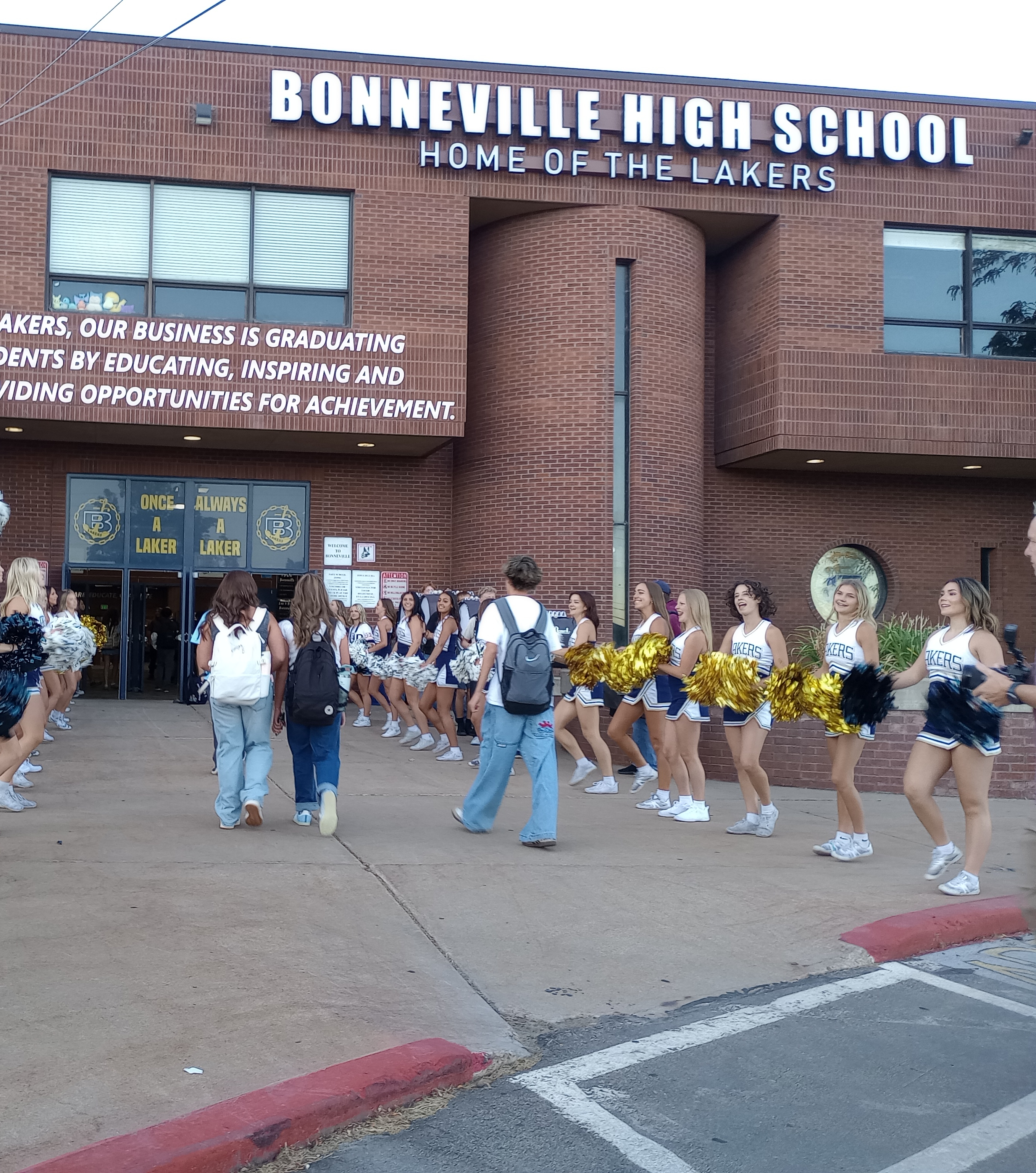 students entering school