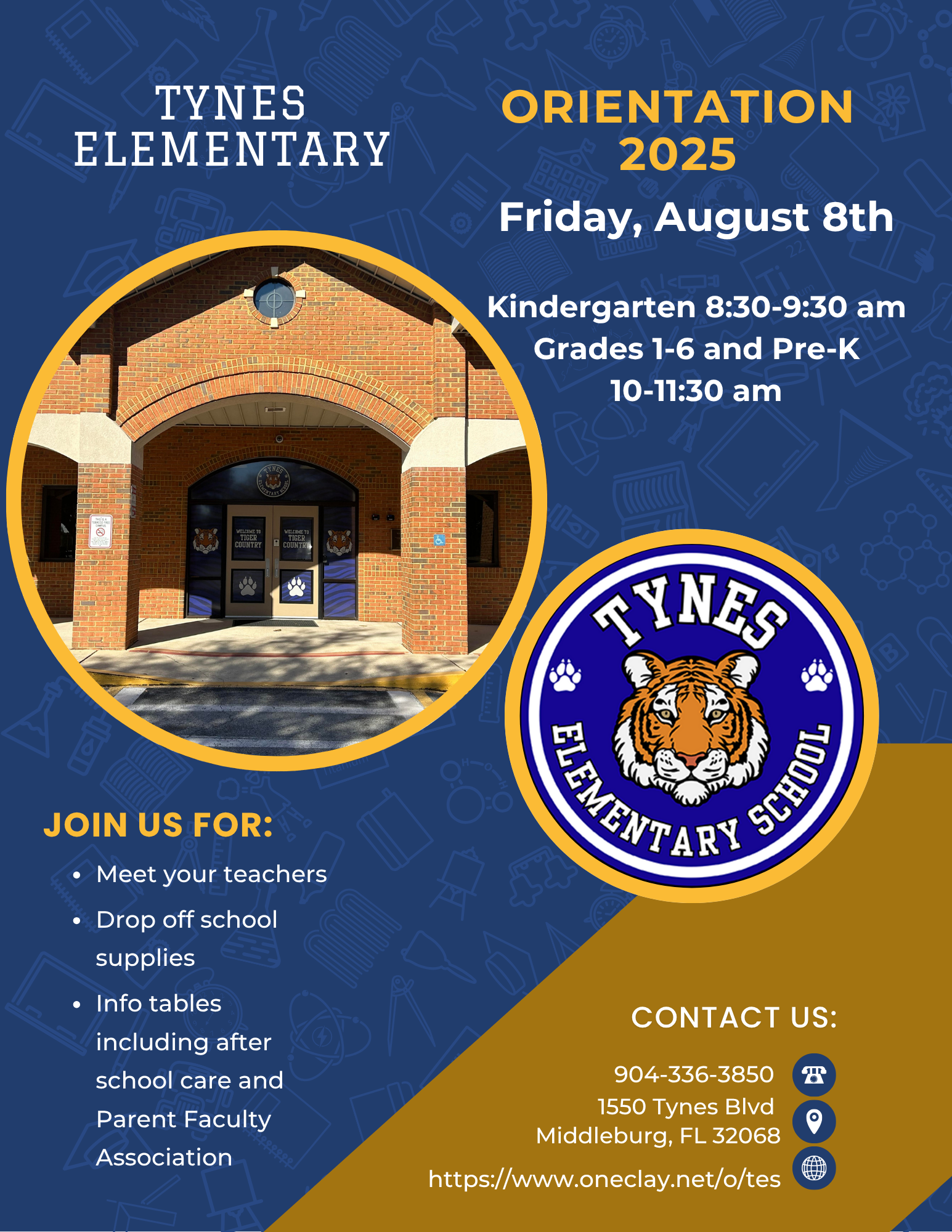 Picture invite for Orientation