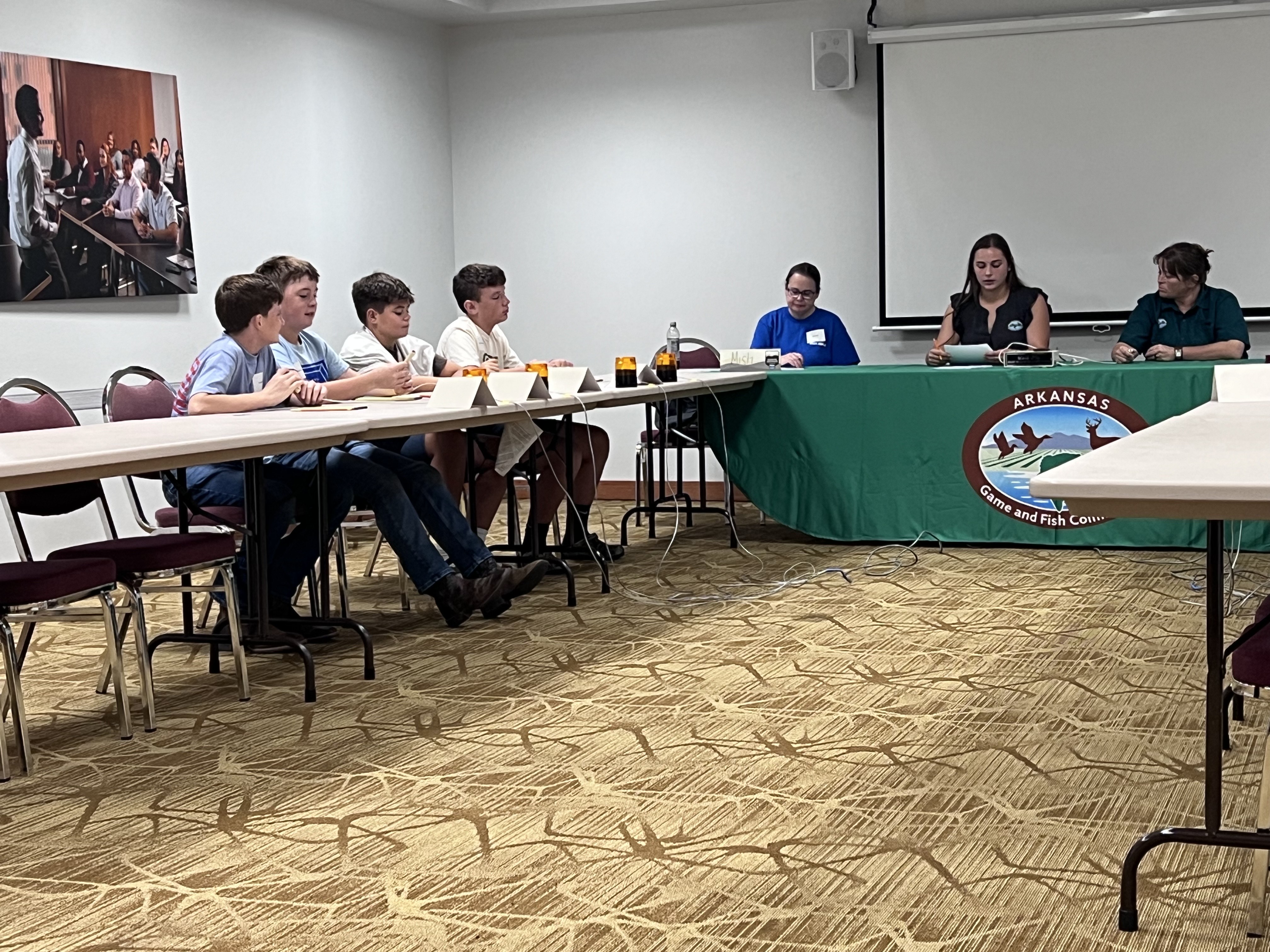 students at quizbowl