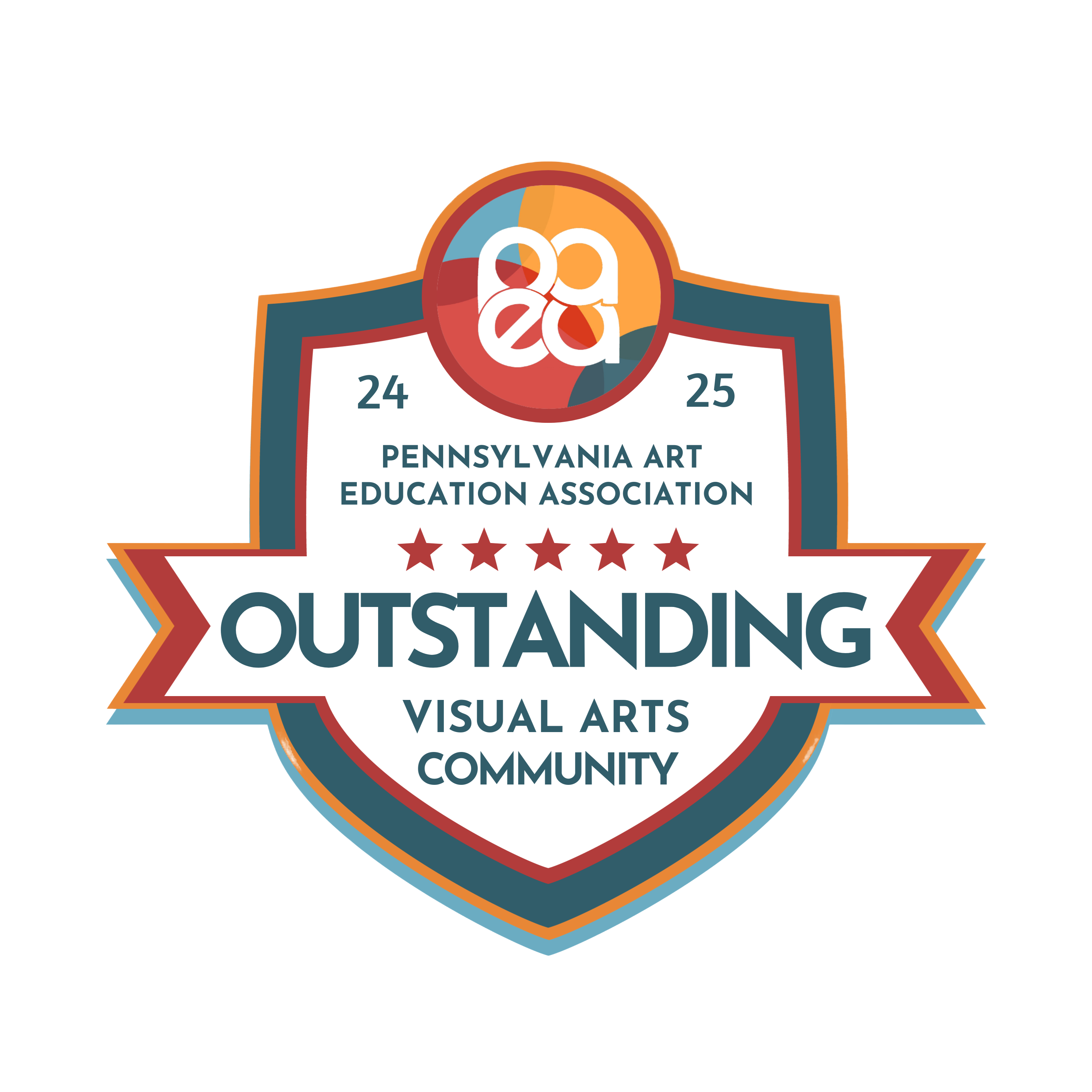 Outstanding Visual Arts Community Logo