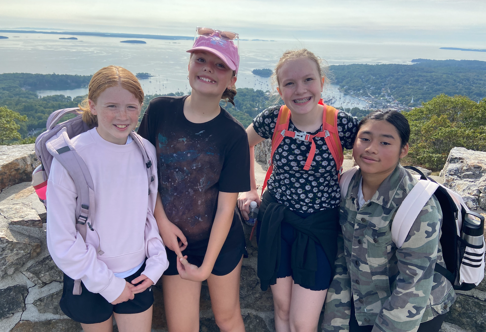 mt battie sixth grade from tower view