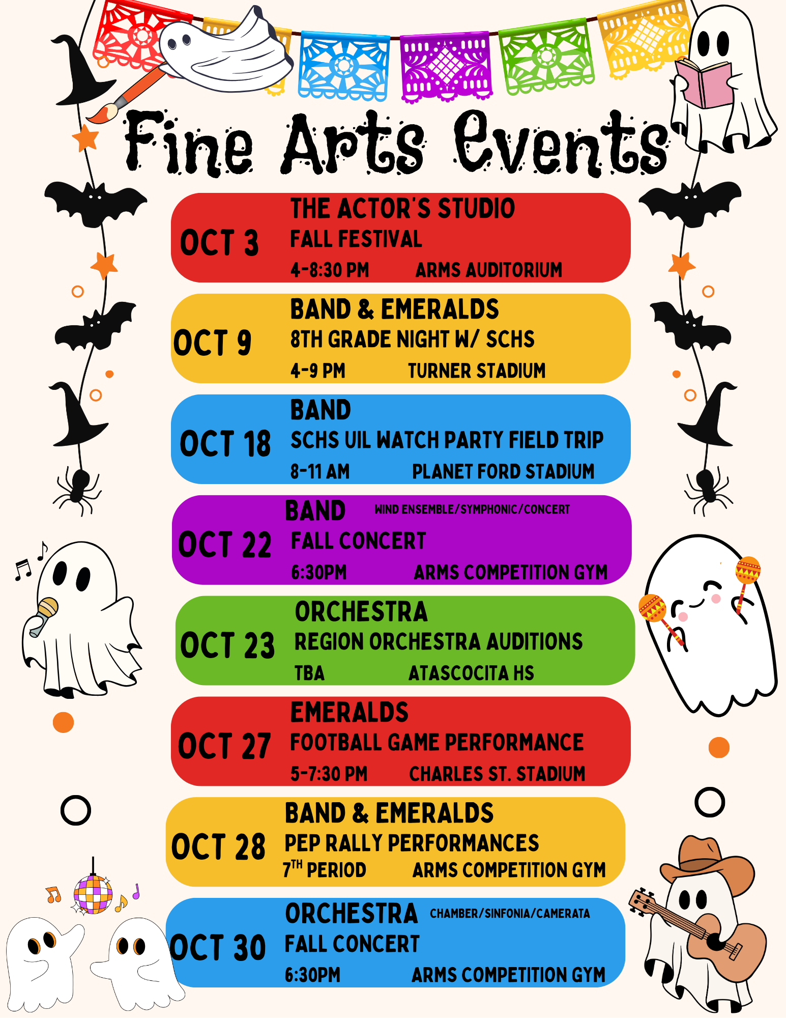 Fine Arts October 2025