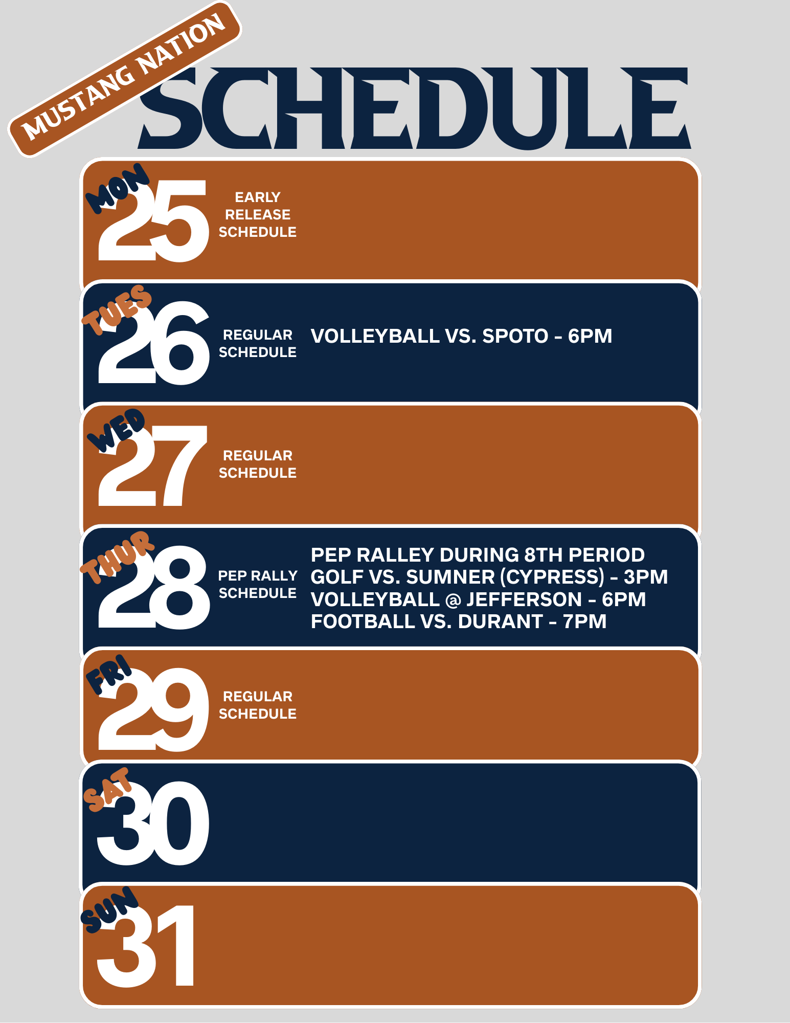Event graphic