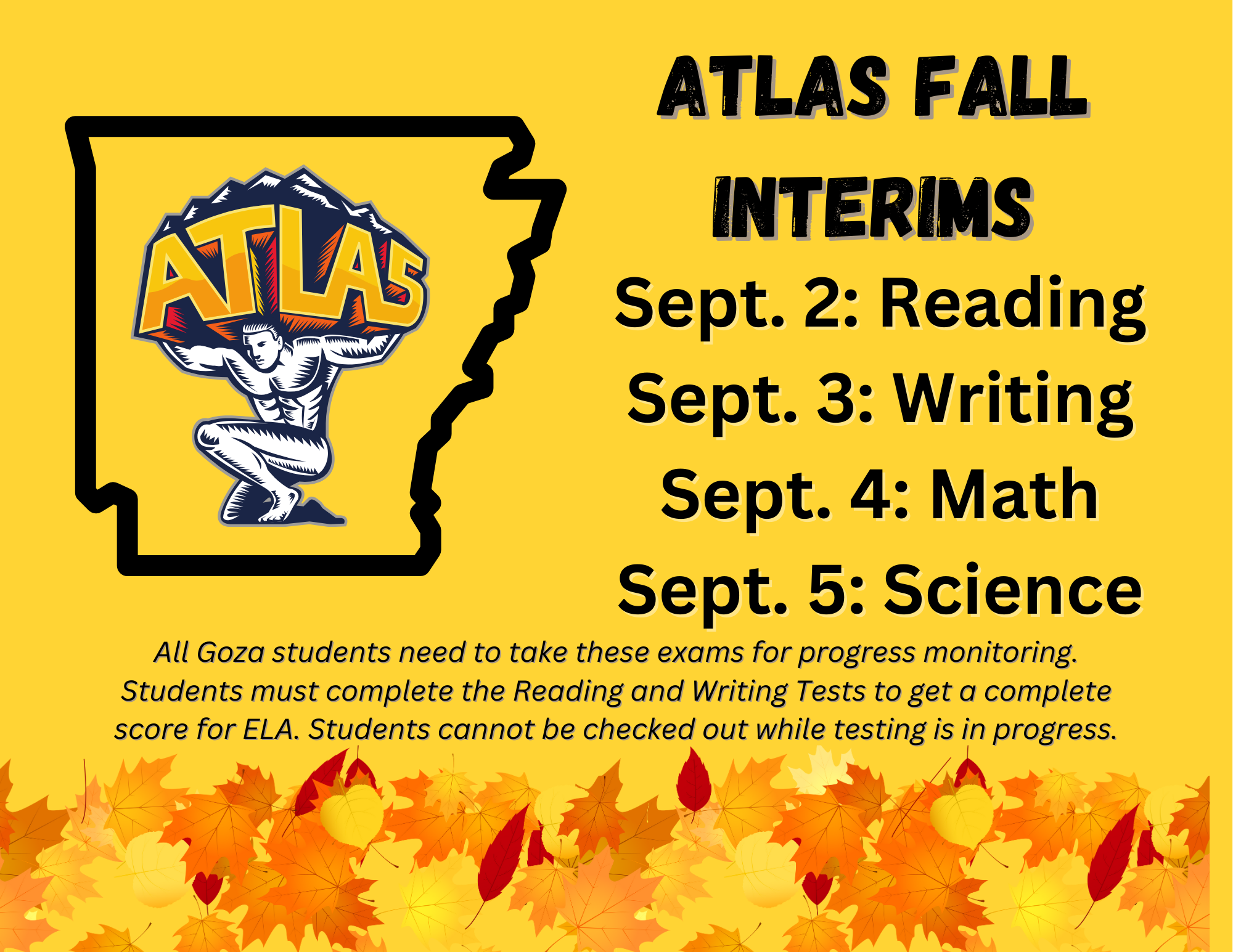 fall interims are coming