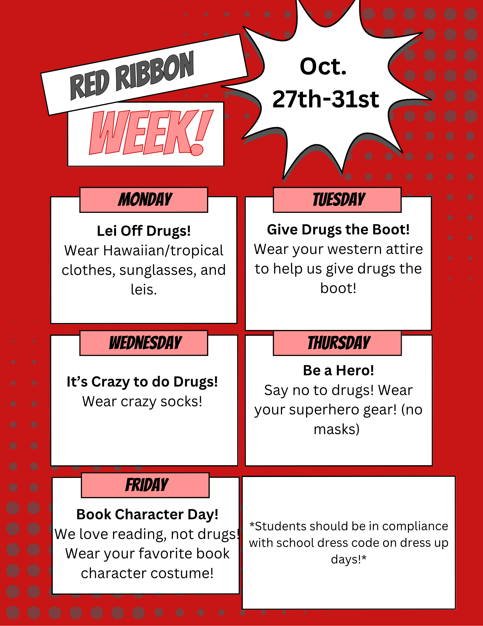 red ribbon week