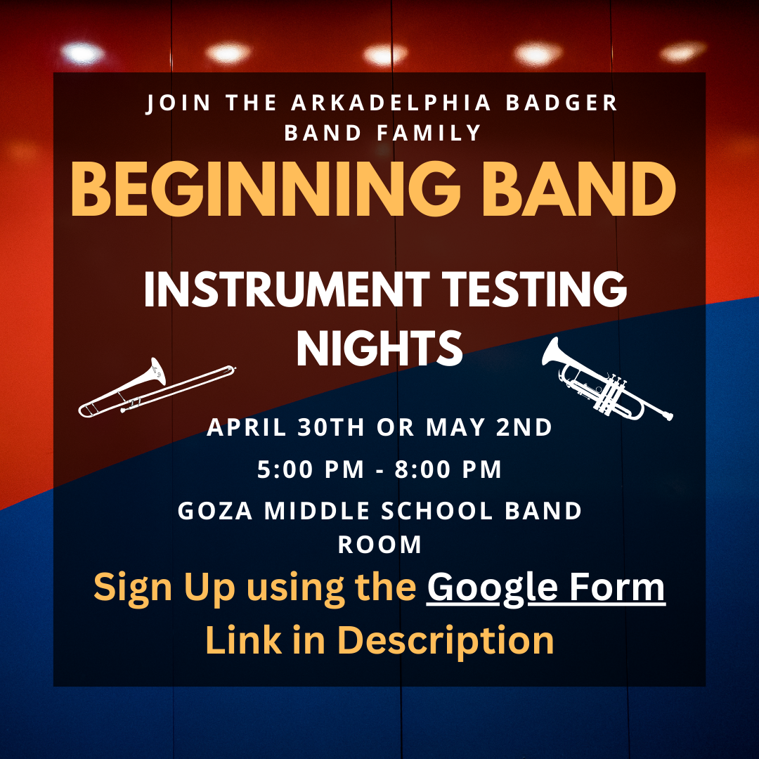 beginning band information