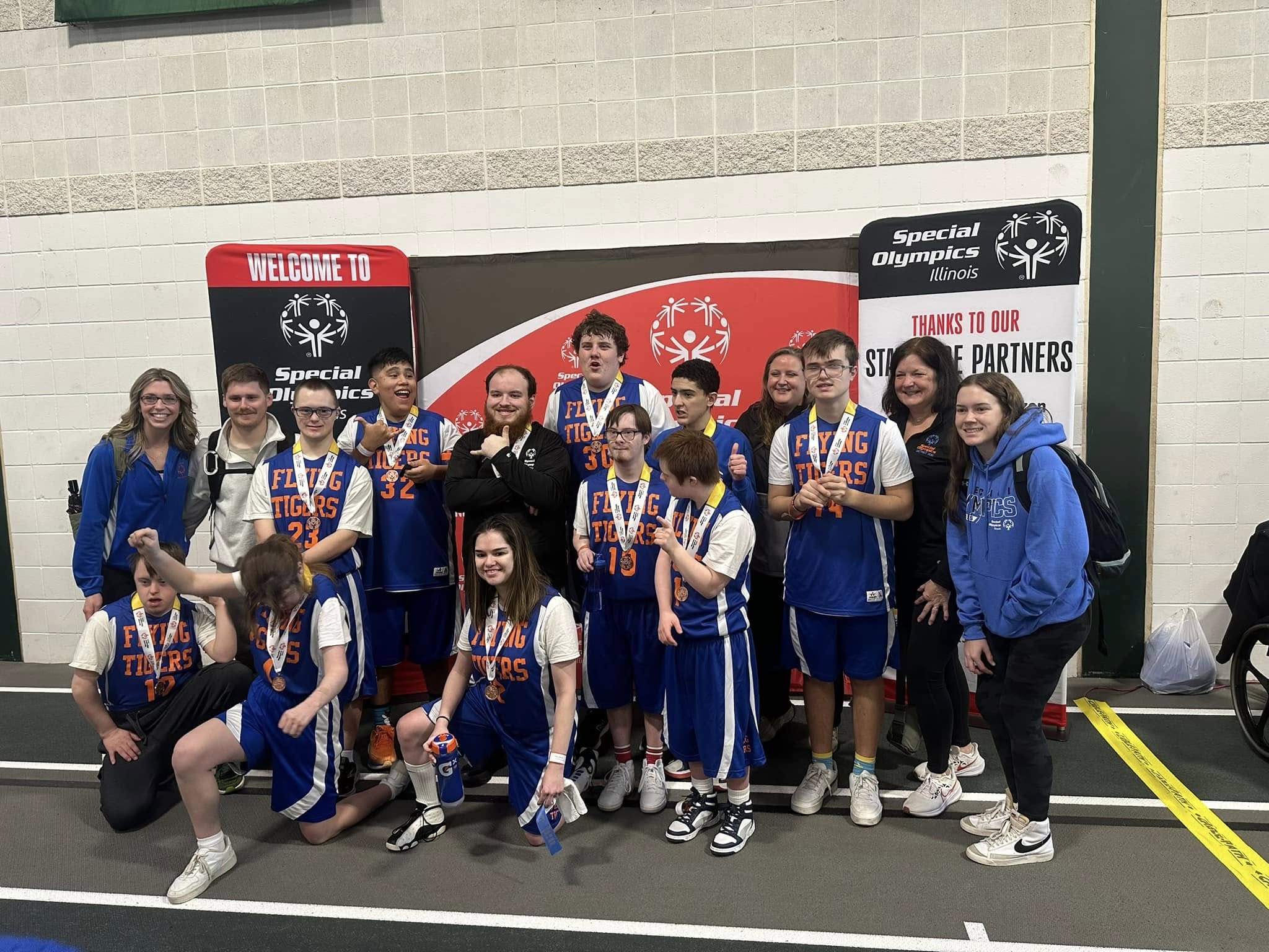 Flying Tigers State Basketball Team