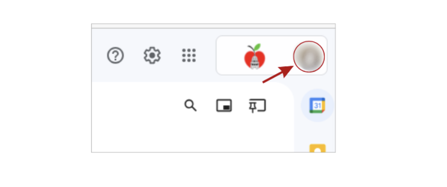 photo of google workspace with photo icon