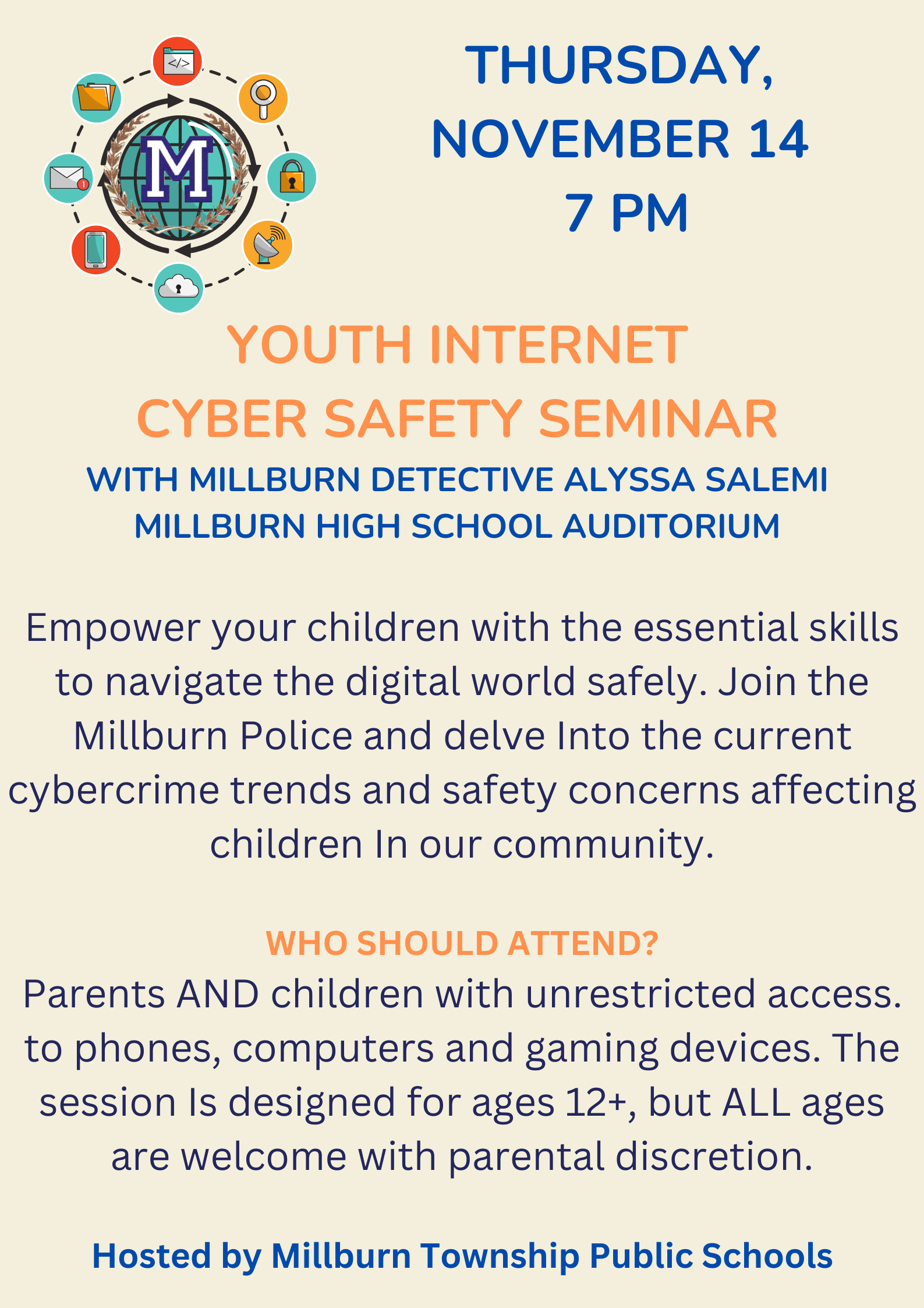 internet safety flyer