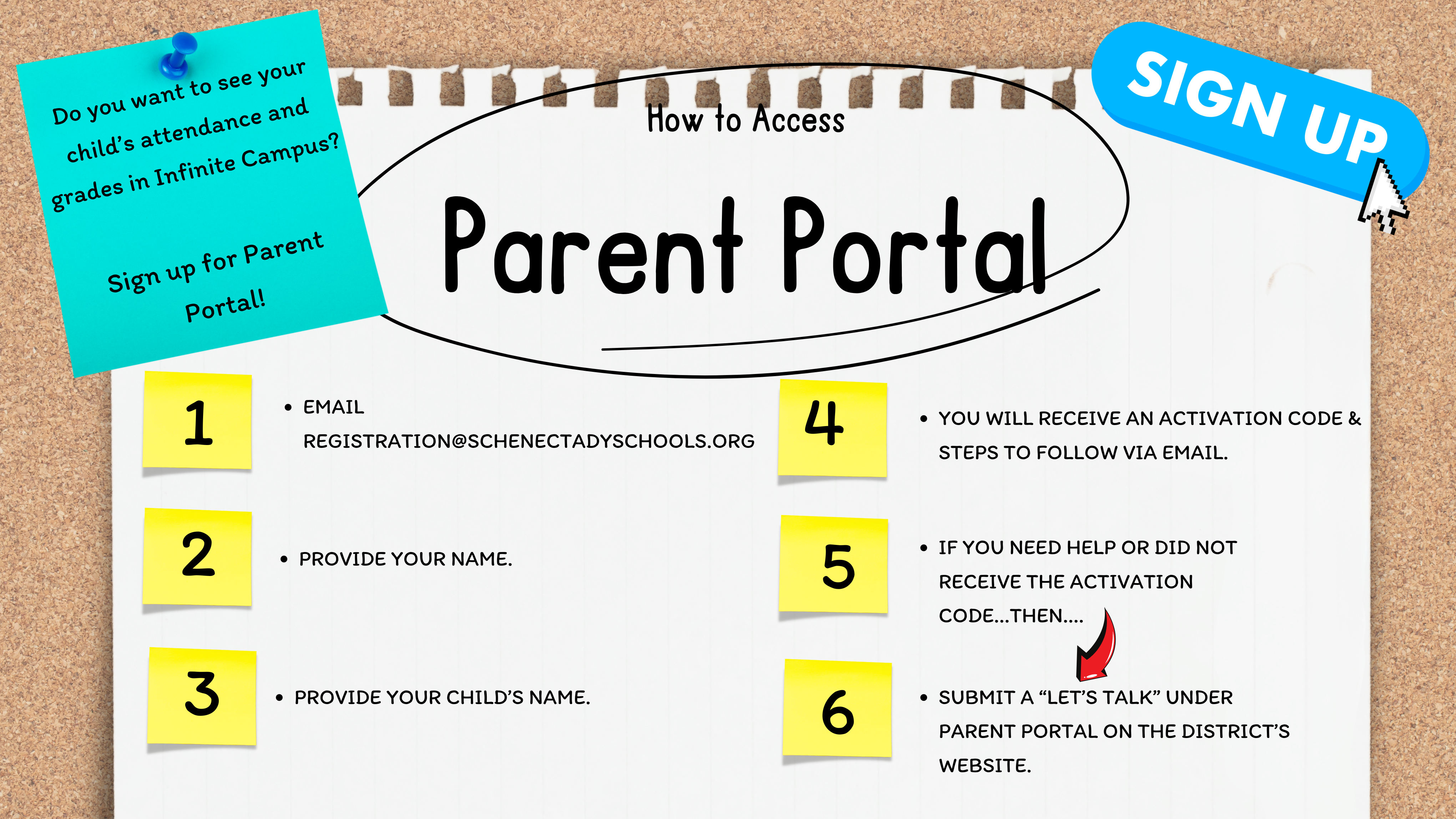 Parent Portal Directions