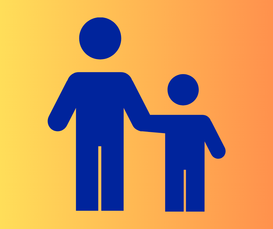 parent and child holding hands