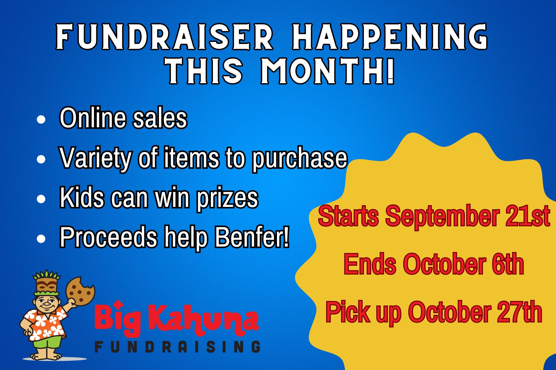 Big Kahuna Fundraiser
