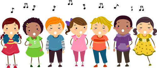 Kids singing